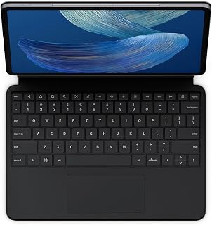 Amazon Alexa Tablet Pro Keyboard (all new) with Trackpad and Alexa Key – snap on, never charge, and work like a laptop