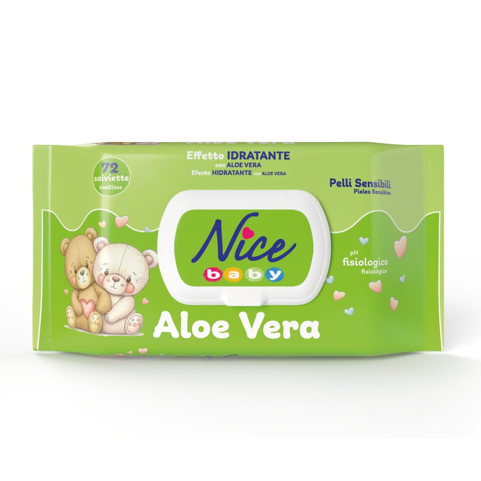 Nice Baby Aloe Vera Nappy Changing Wipes, with Aloe Vera Moisturizing Effect on 