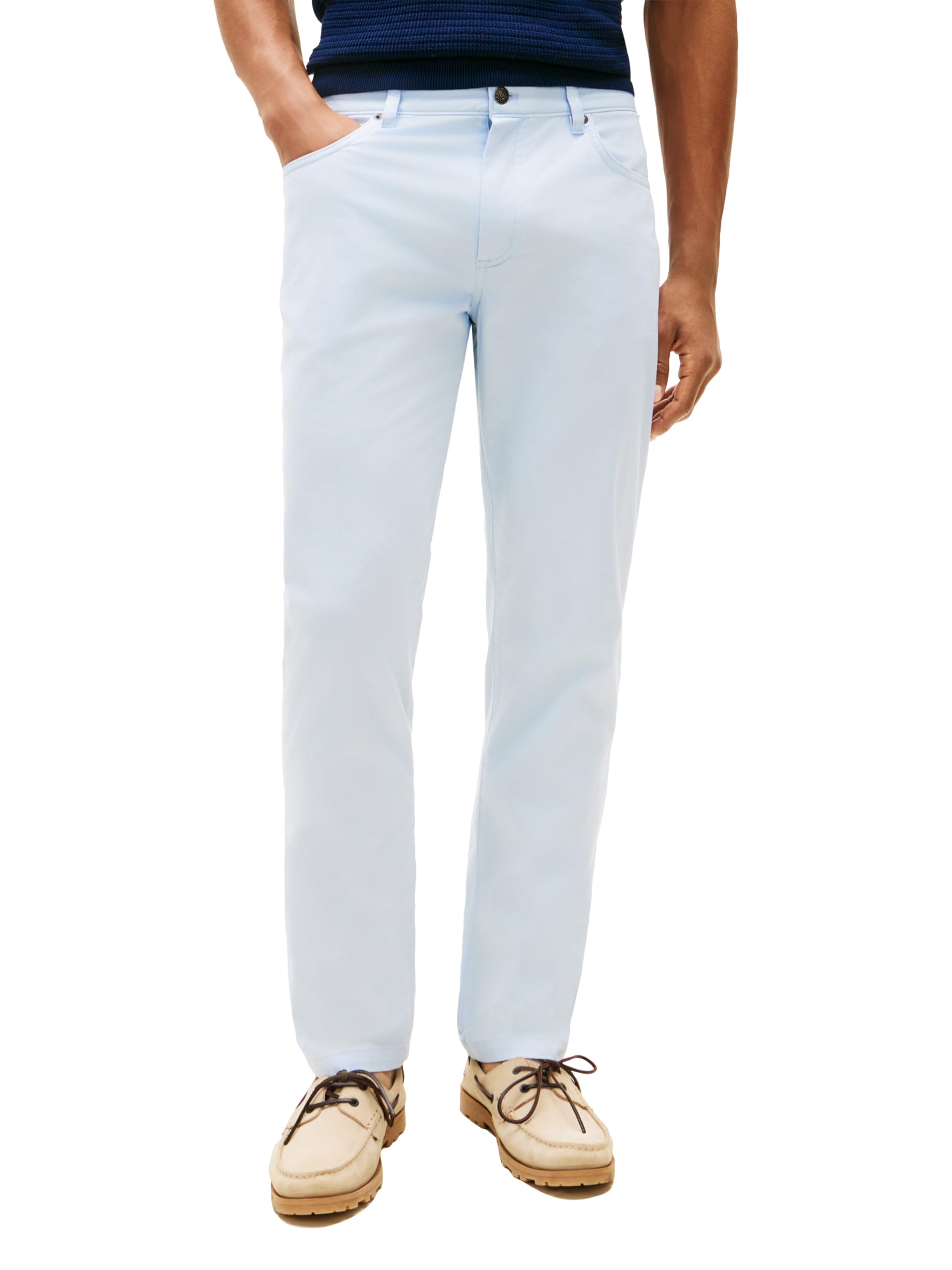 Tommy Hilfiger Men's Causal Five Pocket Pants with Stretch in Straight Fit