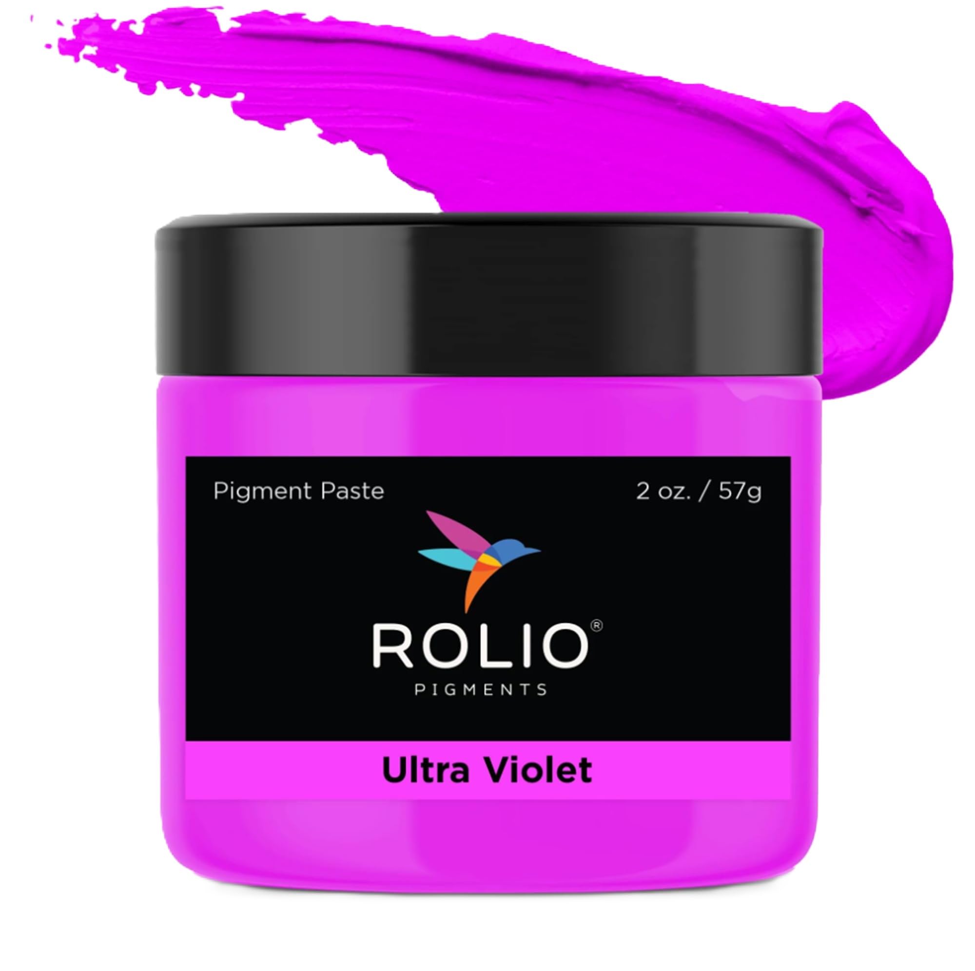 Rolio - Pigment Paste for Epoxy Resin - Ultra Violet, 2oz Jar | Pigment Paste Fo
