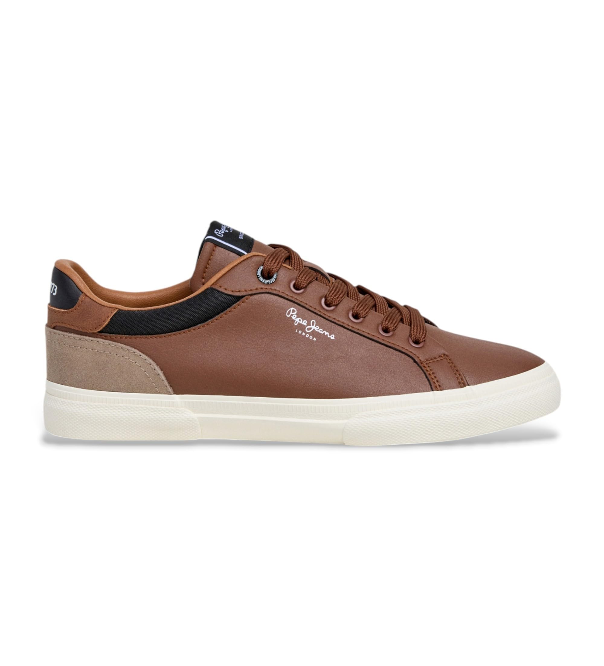 Pepe Jeans Kenton Court Leather Sneakers White