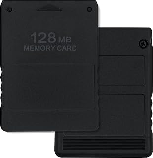 Mcbazel PS2 Memory Card 128MB, 128MB Memory Card for Playstation 2 PS2/Slim Game Console