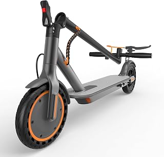 Electric Scooter, Electric Scooter Adult 350W with 25-35KM Range | Max Speed 25KM/H丨8.5"/10" Maintenance-Free Solid Tire丨Double Braking System丨Double Lighting丨120kg Capacity