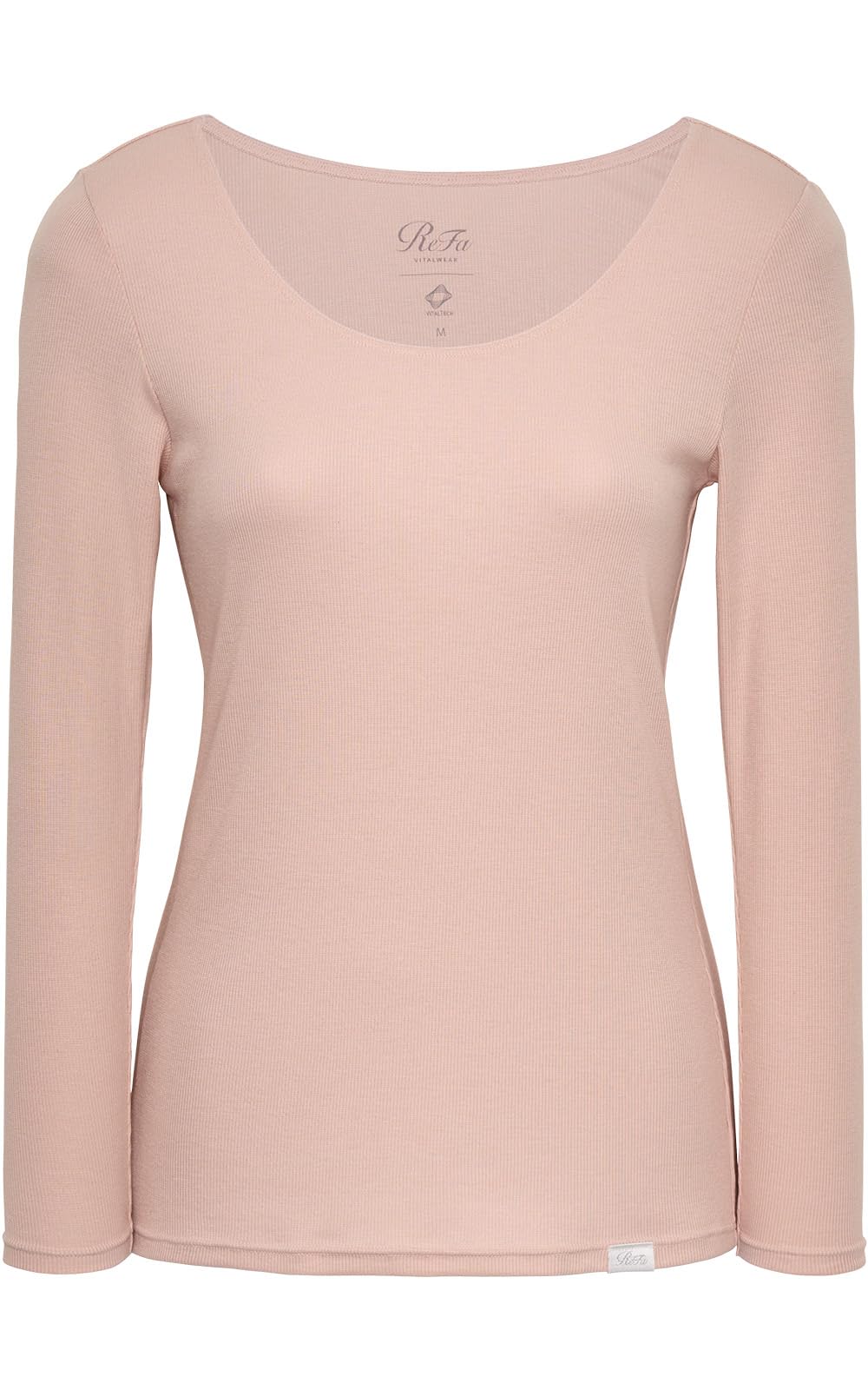 ReFa Vital Tech Moist Rib U-Neck Inner