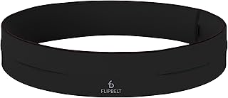 FlipBelt Classic Unisex Multi Pocket Belt S Black