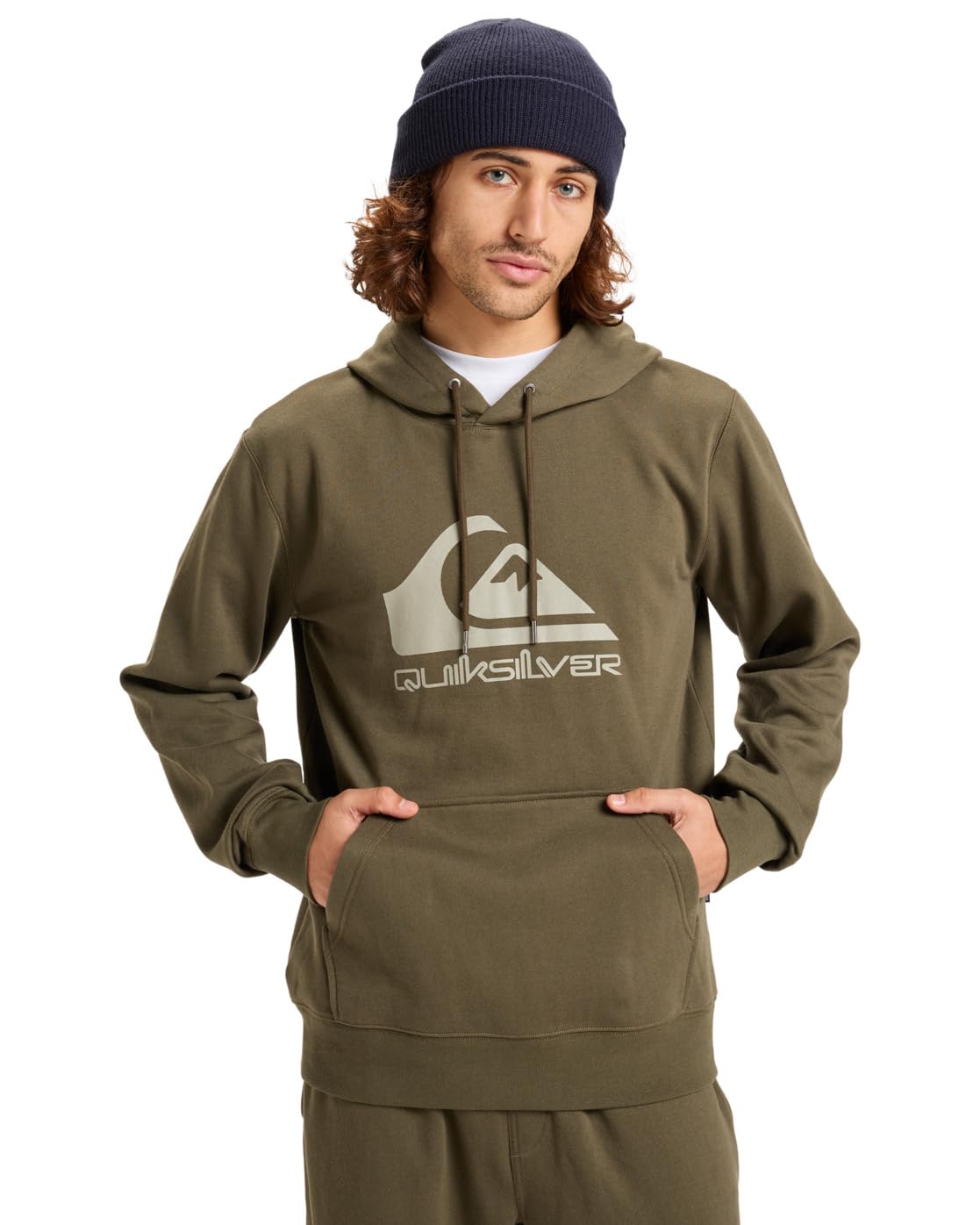Quiksilver Comp Logo Men's Hoodie Pullover (Pack of 1)