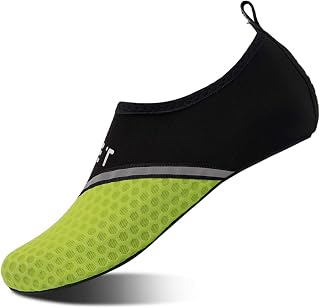 WateLves Womens and Mens Kids Water Shoes Barefoot Quick-Dry Aqua Socks for Beach Swim Surf Yoga Exercise