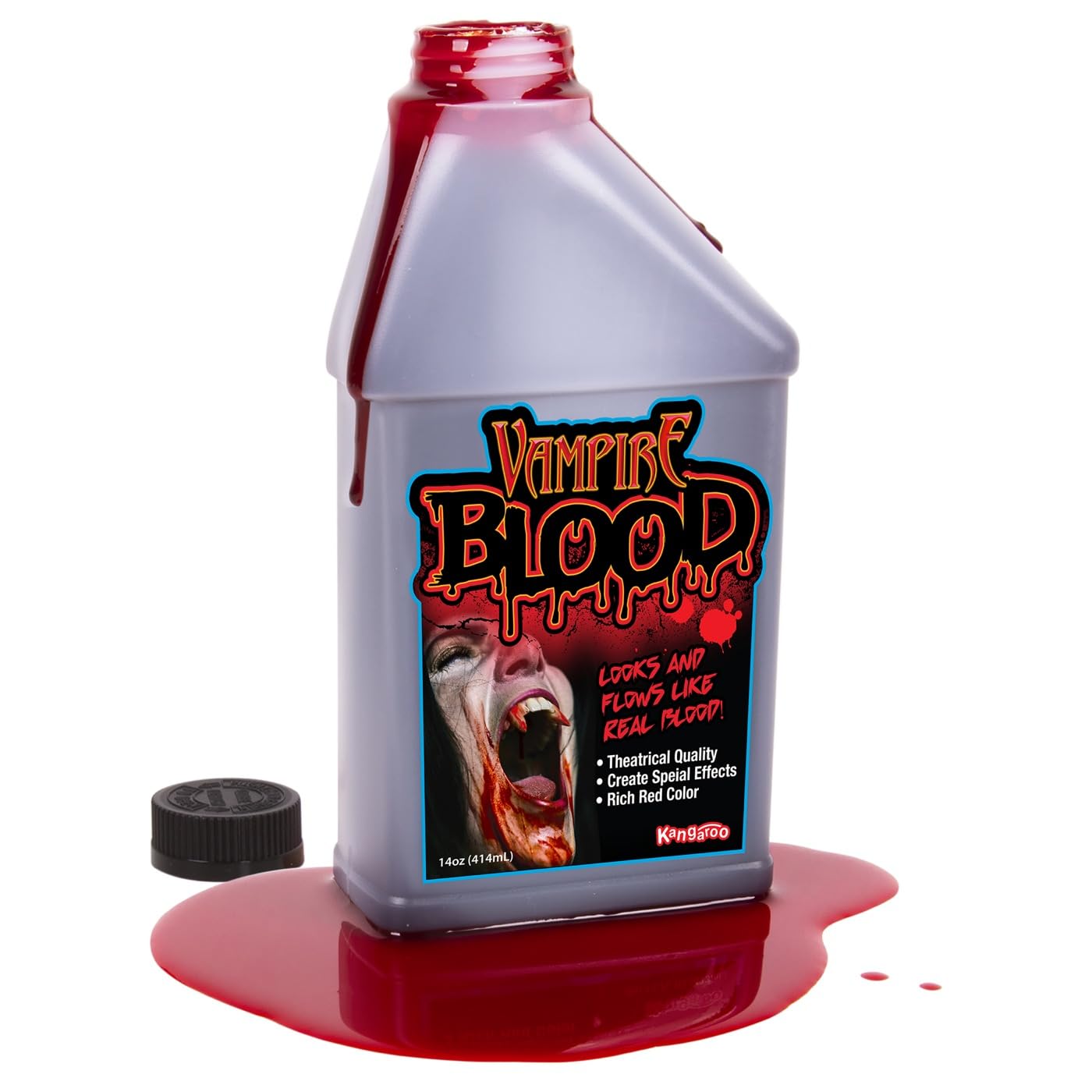 Kangaroo 14oz Washable Fake Blood for Clothes, Blood Accessory for Cosplay | Hal