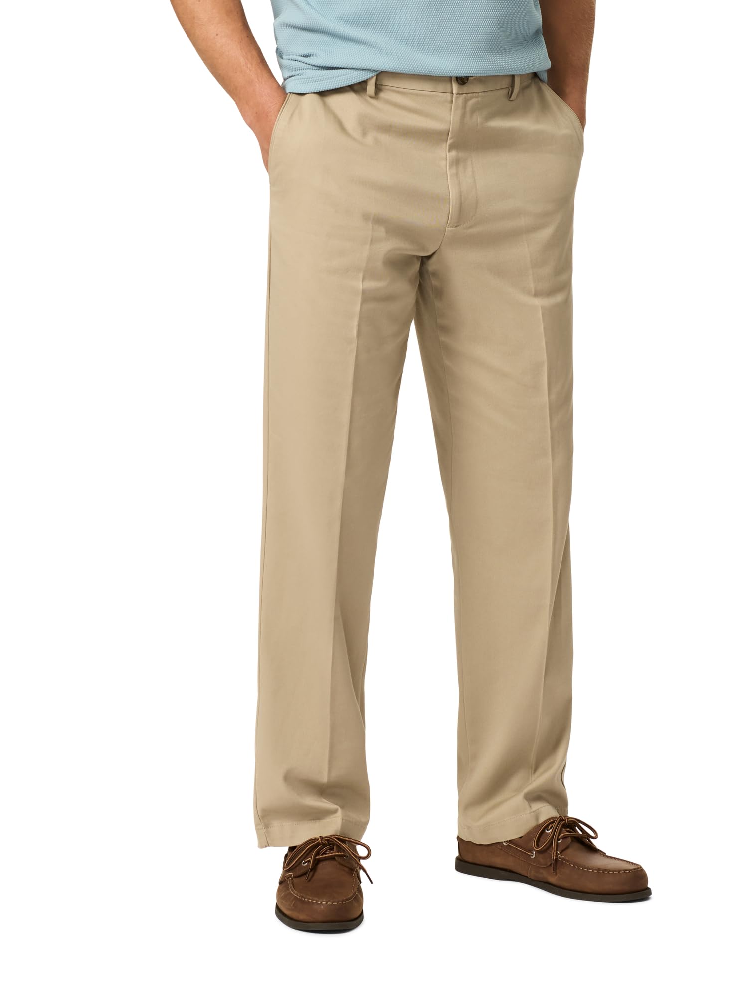 Dockers - Relaxed Fit Comfort Khaki Pants D4, Men's Leisure Trousers