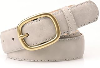 womens leather belts for dresses denim with fashion buckle for women