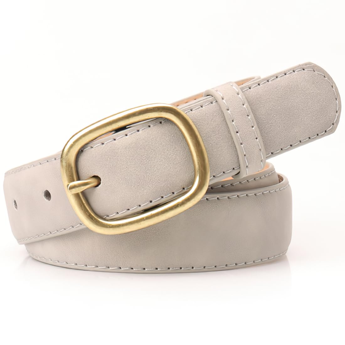 womens leather belts for dresses denim with fashion buckle for women