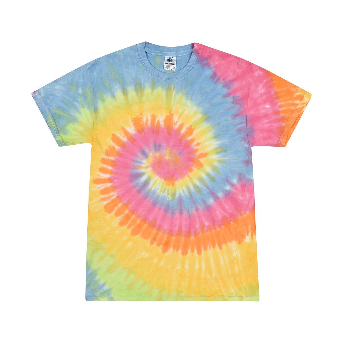 Tie Dye Shirt for Women, Men, Teens - 100% Cotton T-Shirts in 35 Colors, Sizes S