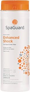 SpaGuard Enhanced Shock, 2 lb, Single Pack | Multipurpose Shock for Spas & Hot Tubs, Produces Clear & Sparkling Spa Water, Easy to Use, Removes Unpleasant Odors