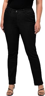 Ulla Popken Basic Shirt, Button Placket, Regular, Long Sleeve 700603