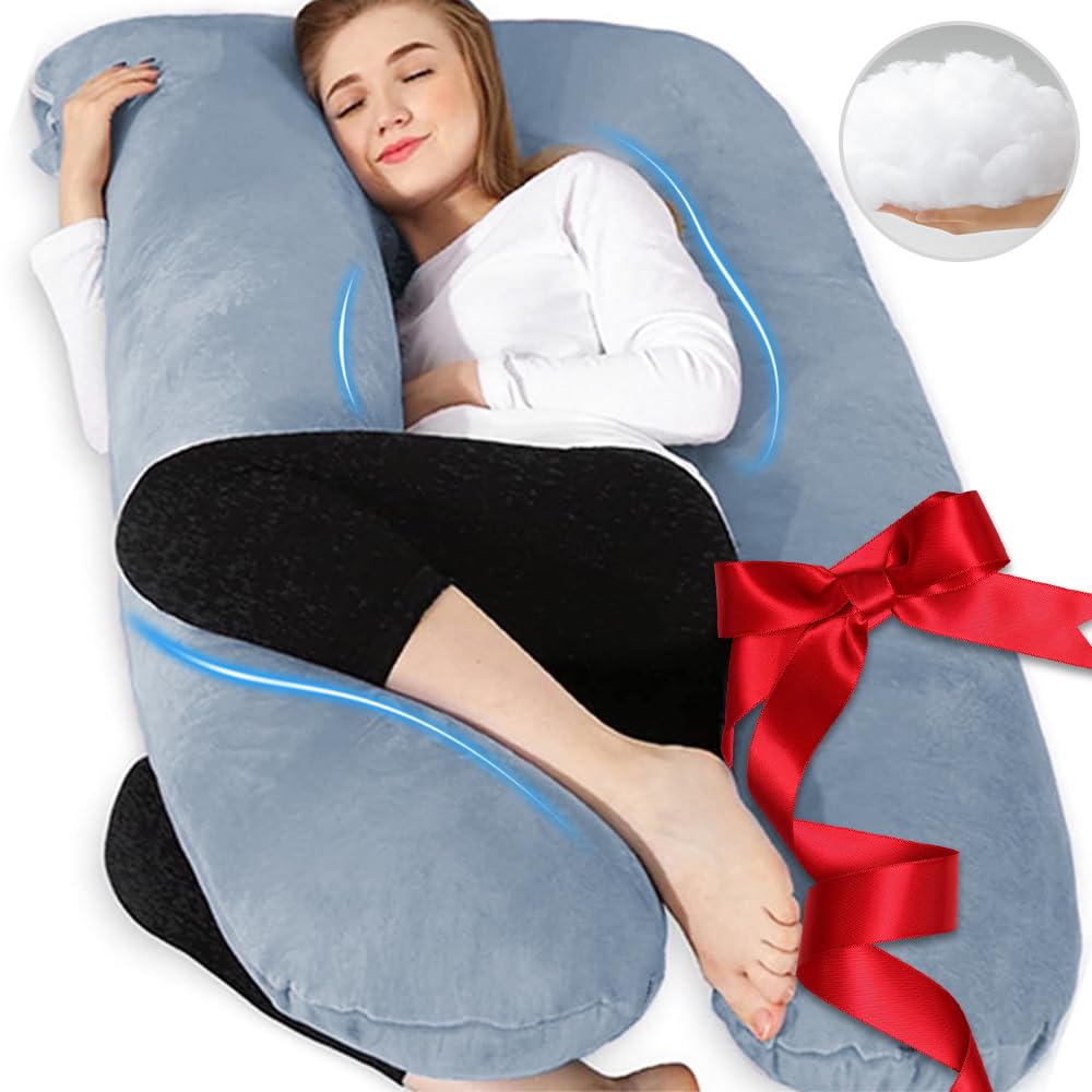 Chilling Home Pregnancy Pillows - U Shaped Maternity Pillow for Pregnant Women w