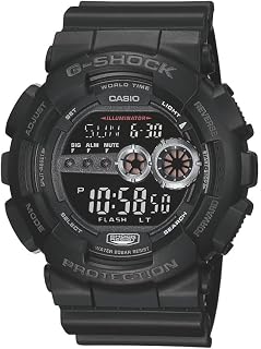 Casio Pocket Watch Chain GD100-1BCR, Black, Strip