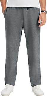 Idtswch 32/34/36/38/40 Inseam Mens Tall Open Bottom Sweatpants Yoga Pants