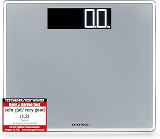 Soehnle Style Sense Comfort 600 Bathroom Scales 200 kg Load Capacity