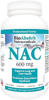 NAC Supplement 600mg. 200-Day Supply. Promotes Glutathione Synthesis