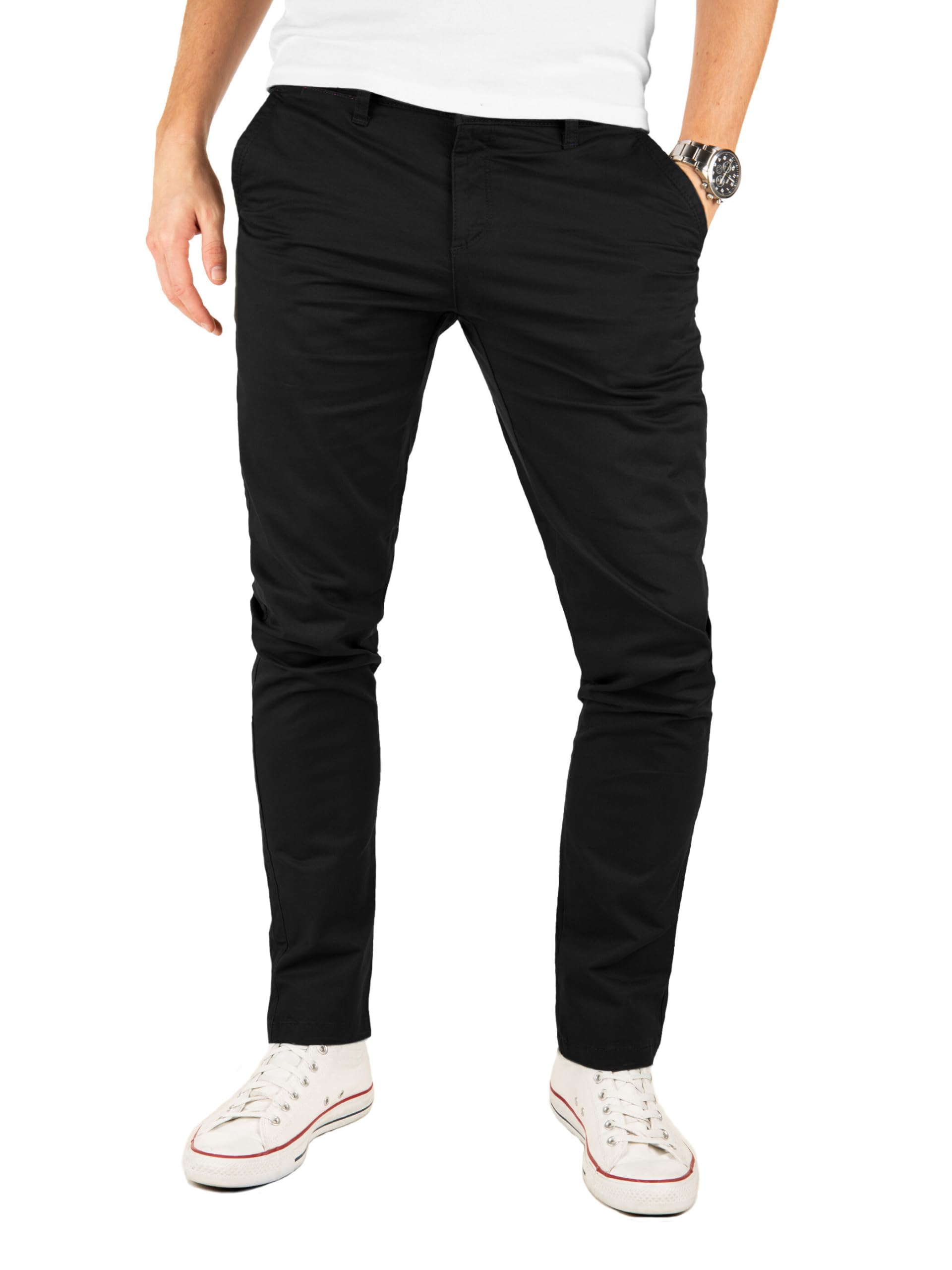 Yazubi - Chino trousers for men - Kyle Slim Fit - Chino trousers with elastane