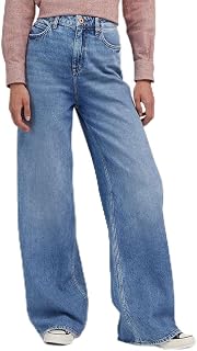 Lee - Women's Jeans - Wide Leg Fit and High Waist - Star A Line