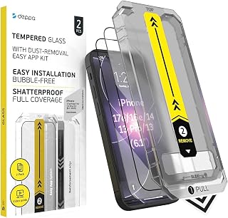 Deppa | 2-Pack | Screen Protector for iPhone 17e/16e/14/13/13 Pro (6.1")