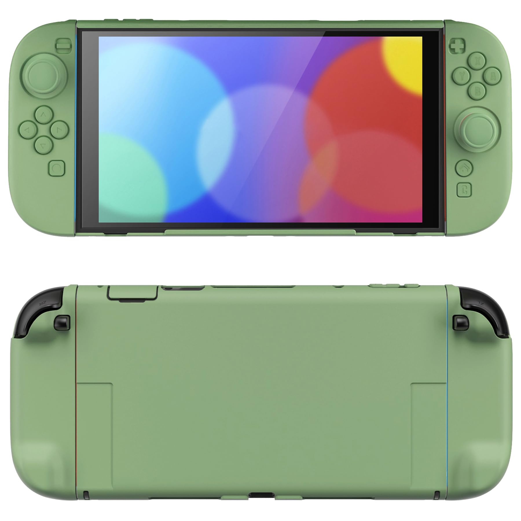 PlayVital Hard Case for Nintendo Switch 2 with Extra Stand & Thumb Grip Caps | S