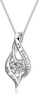VONALA Moonstone Necklace for Women 925 Sterling Silver Tree of Life Necklace Teardrop Pendant Jewellery Birthday Gifts for Sister Mother Daughter Friend