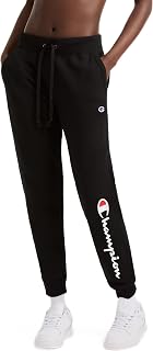 Champion Women's Powerblend Fleece Joggers, Classic Script Logo