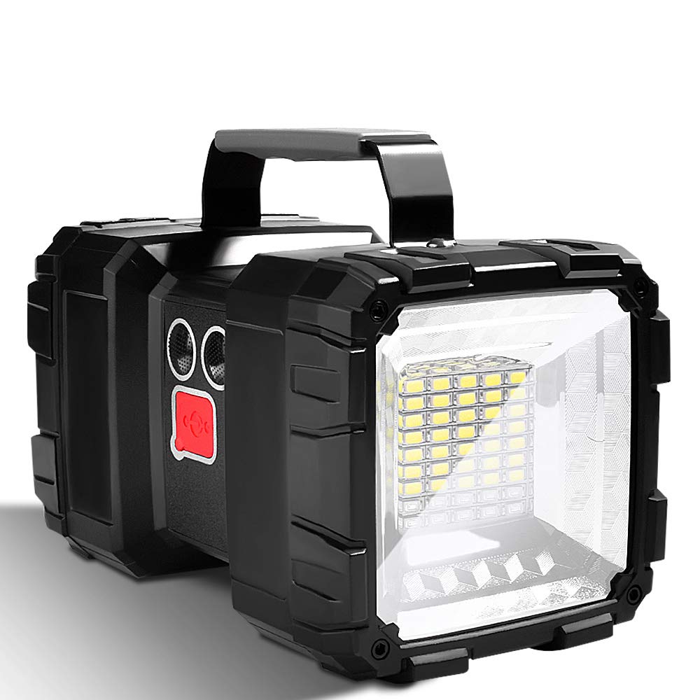 LETOUR Torch LED Super Bright 10000mAh 4800LM Multifunction Flashlight 7 Modes R