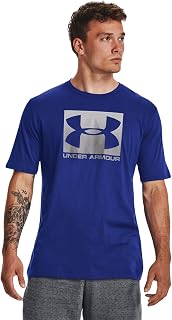 Under Armour Maglietta Sportiva da Uomo UA Boxed Maniche Corte Graph Uomo (Pacco da 1)
