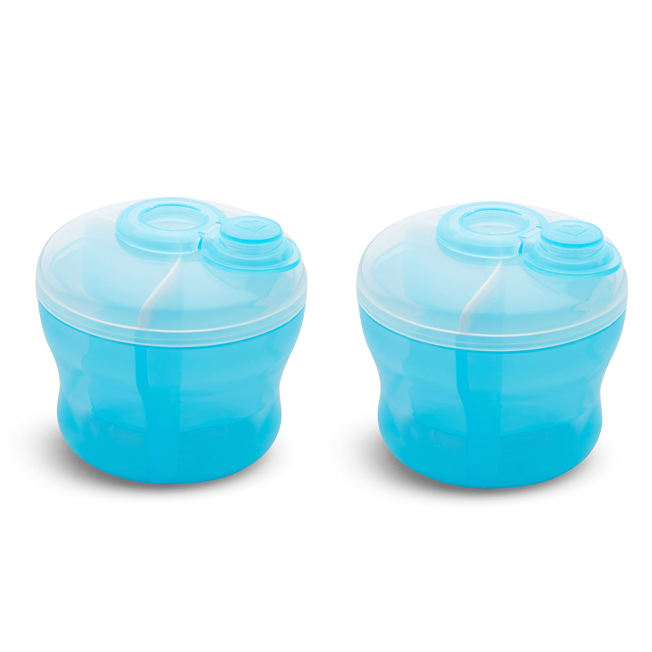 Munchkin Formula Dispenser, BPA Free, 3 9oz Sections, Blue, 2 Pack | BPA free po