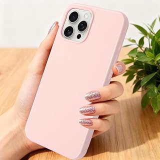 for iPhone 15 Pro Case with 1*Screen Protector+Camera Lens Protector Pink
