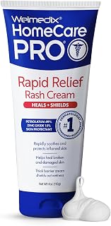Welmedix Adult Diaper Rash Cream - Maximum Strength Zinc Oxide Cream | Moisturizing Skin Barrier - Fragile Skin Protection Ointment - Diaper Rash Cream for Adults - 4oz Tube