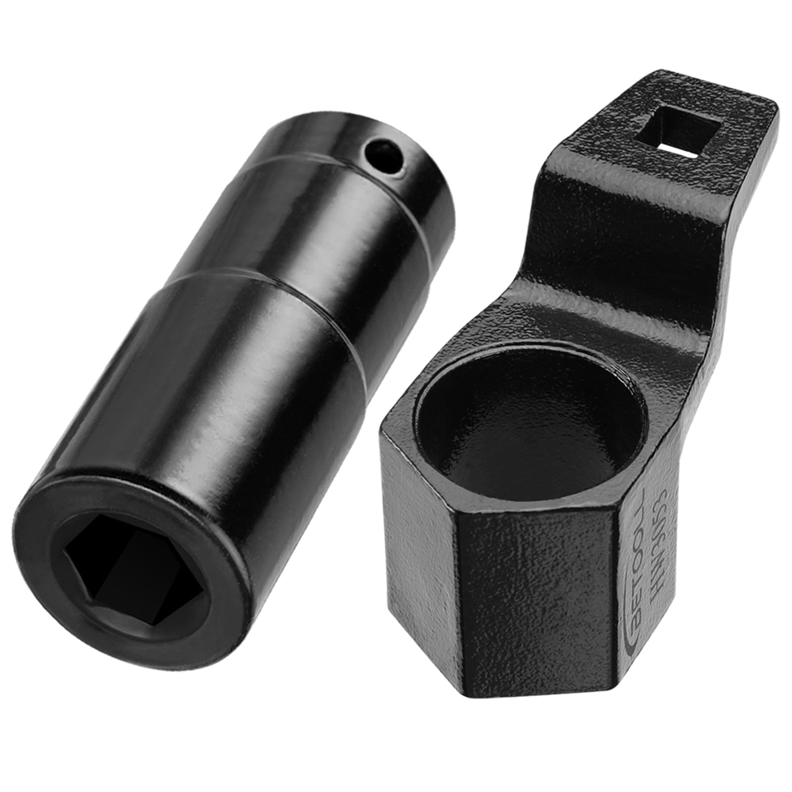 BETOOLL 19 mm Harmonic Balancer Socket & 50mm Crankshaft Crank Pulley Wrench Hol