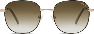 SOJOS Classic Trendy Square Sunglasses for Women Men Cute Big Frame Gold Shades SJ1137