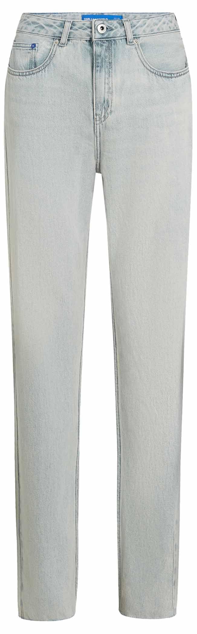Karl Lagerfeld Jeans Women's High Rise Straight Denim