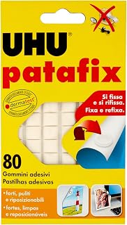 UHU Patafix 41710 Removable Adhesive Eraser White Pack of 80