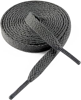 VSUDO Flat Double Layer Shoe Laces for Sneakers, Thick Flat Sneakers Shoelaces
