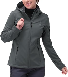 33,000ft Women's Softshell Jacket Waterproof Lightweight Windbreaker jacket