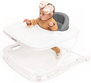 Joovy Spoon Baby Walker & Activity Center, Extra-Large Tray, Charcoal