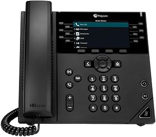 Polycom VVX 450 Business IP Phone (Power Supply Not Included) (Renewed)