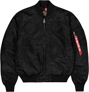 ALPHA INDUSTRIES Alpha Indutries Ma-1 Vf Nasa Bomber Jacket for Men Bomber Jacket (Pack of 1)