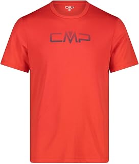 CMP Crew Neck T-Shirt with Logo - 39T7117P