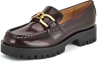 Nine West Women's Gables Loafer, Wine 601, 9