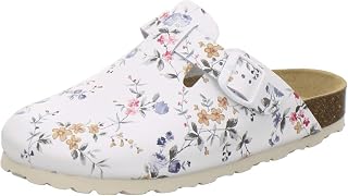 AFS-Schuhe 2900, Comfortable Women's Slippers Clogs for Women Made of Leather, Made in Germany
