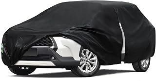 Car Cover Waterproof All Weather for Automobiles, Size A6 (182-190 inch)