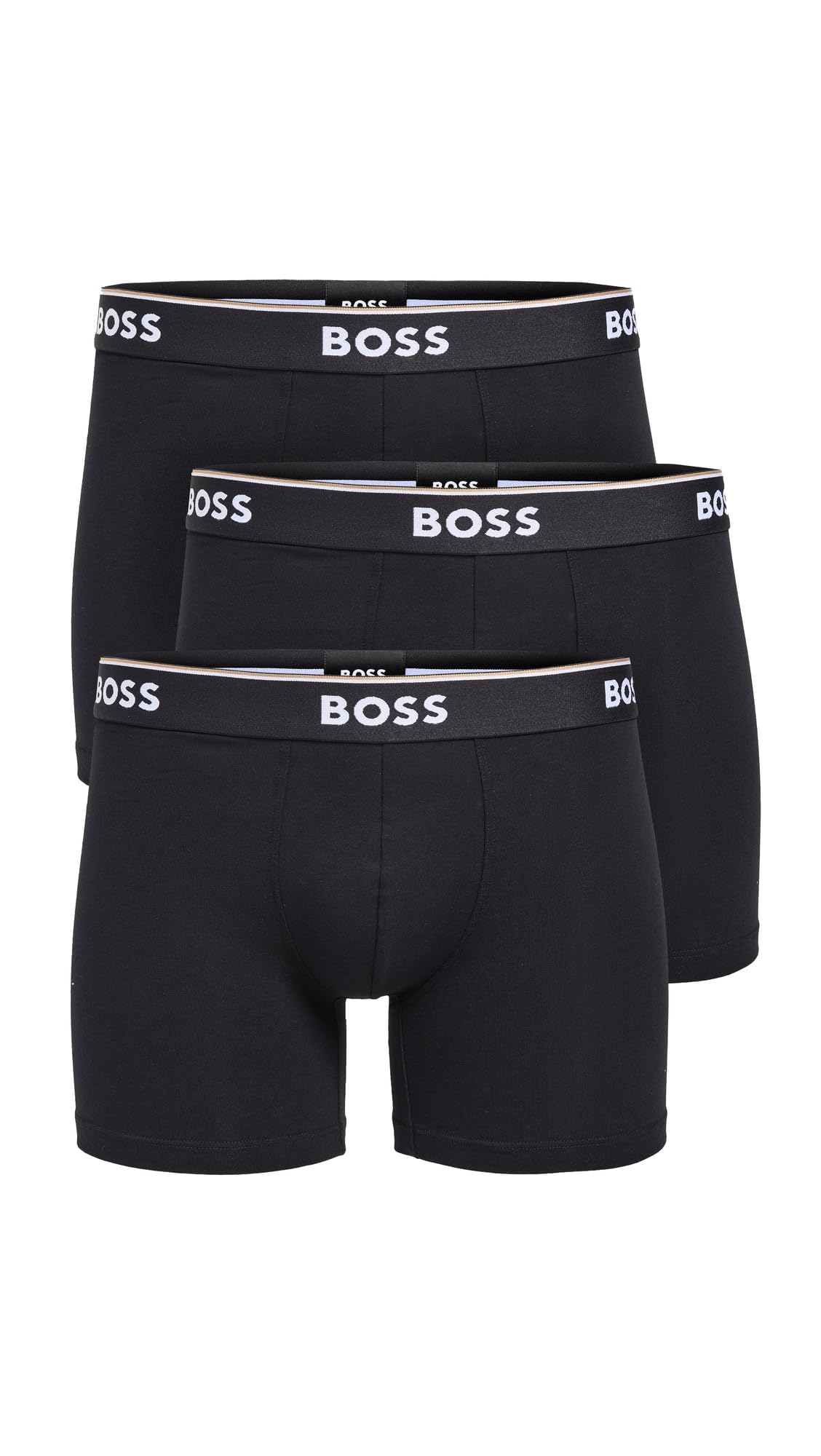 BOSS 3er Pack Herren Trunks Power Boxer Boxershorts Unterhosen Cotton Stretch