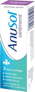 Anusol Haemorrhoid Ointment, Shrinks Piles and Protects, 25g | Shrinks Piles, Relieves Discomfort, Soothes Itching, Lubricates, Protective Barrier
