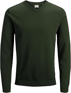 JACK & JONES Knitted Pullover Plain Knitted Pullover
